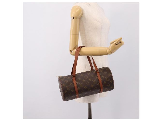 LOUIS VUITTON Monogram Papillon 30 Hand Bag M51385 LV Auth 201145V Monograma - vista 20