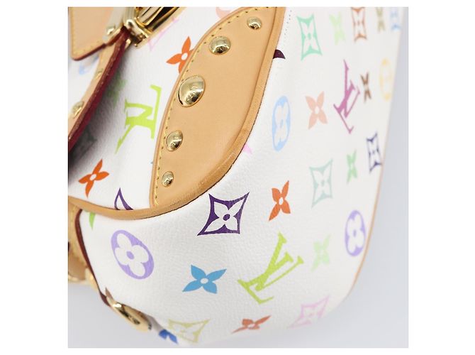 LOUIS VUITTON Monogram Multicolor Marilyn Bag White M40206 LV Auth 200499SAM - view 16