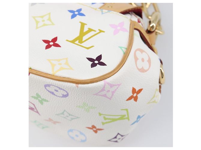 LOUIS VUITTON Monogram Multicolor Marilyn Bag White M40206 LV Auth 200499SAM - view 17
