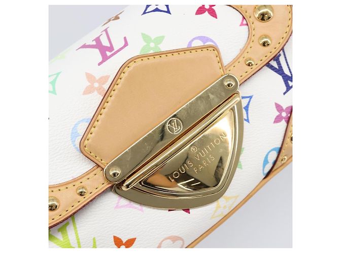 LOUIS VUITTON Monogram Multicolor Marilyn Bag White M40206 LV Auth 200499SAM - view 19