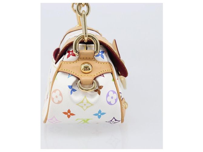LOUIS VUITTON Monogram Multicolor Marilyn Bag White M40206 LV Auth 200499SAM - view 4