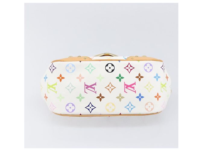 LOUIS VUITTON Monogram Multicolor Marilyn Bag White M40206 LV Auth 200499SAM - view 5