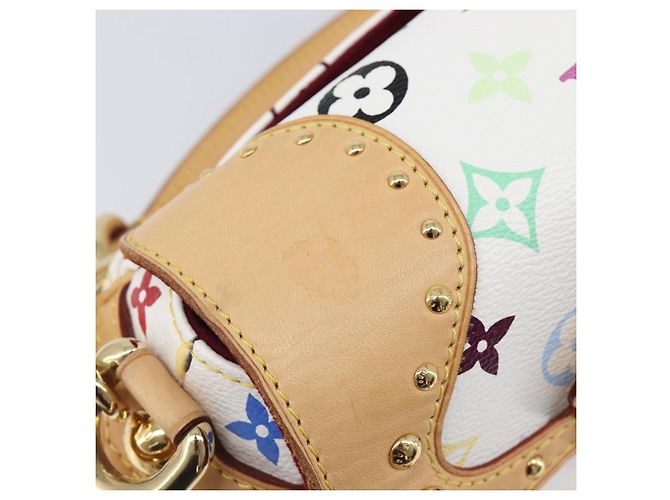 LOUIS VUITTON Monogram Multicolor Marilyn Bag White M40206 LV Auth 200499SAM - view 9