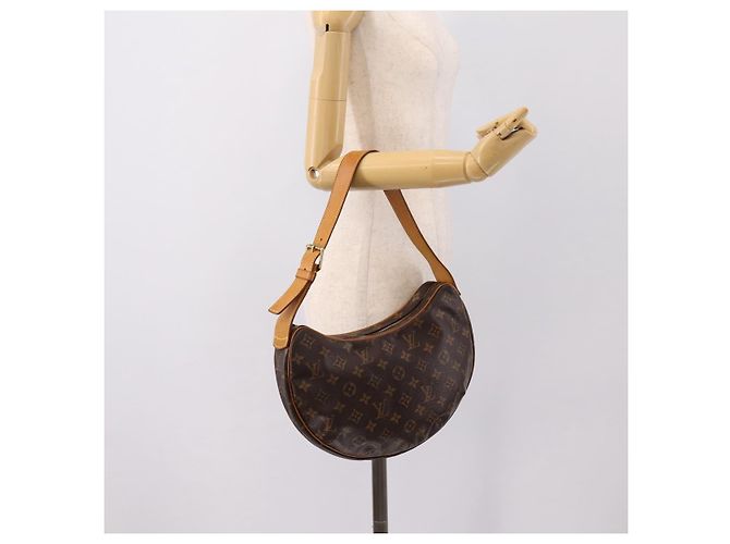 LOUIS VUITTON Borsa a spalla Monogram Croissant MM M51512 LV Auth ka6168V Monogramma - vista 21