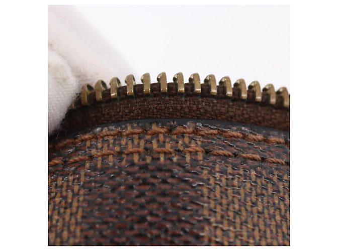 Borsa a mano LOUIS VUITTON Damier Ebene Papillon 30 N51303 LV Auth 199884 - vista 10