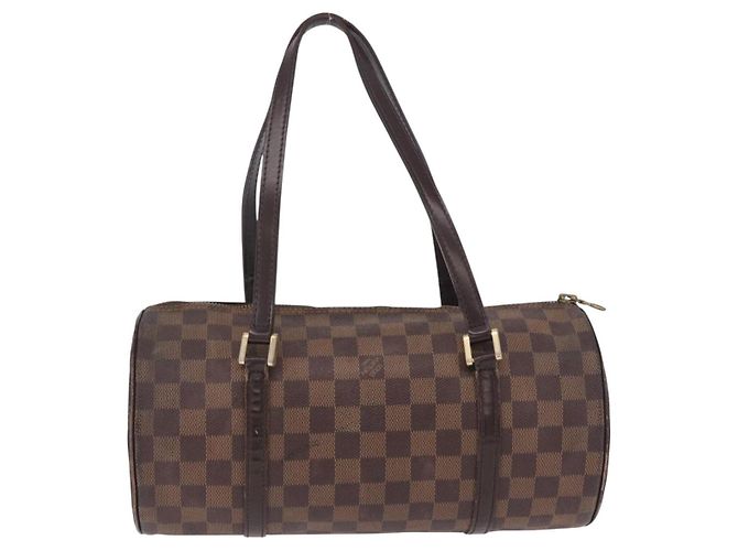 Borsa a mano LOUIS VUITTON Damier Ebene Papillon 30 N51303 LV Auth 199884 - vista 2