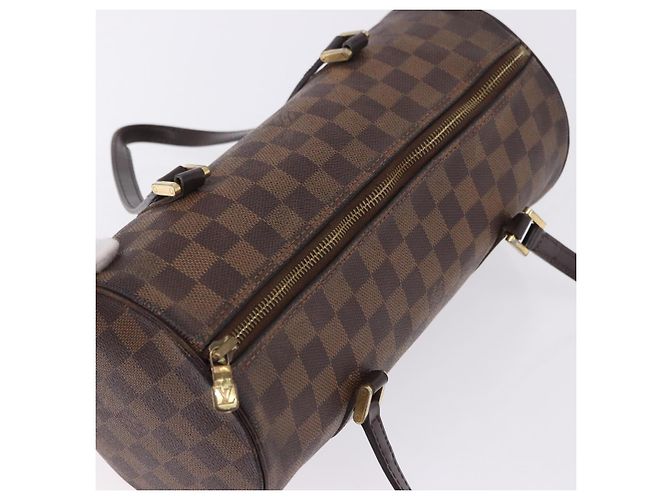 Borsa a mano LOUIS VUITTON Damier Ebene Papillon 30 N51303 LV Auth 199884 - vista 6