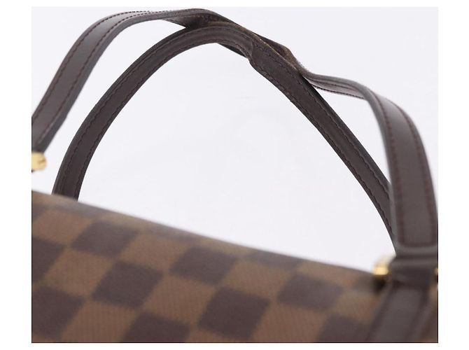 Borsa a mano LOUIS VUITTON Damier Ebene Papillon 30 N51303 LV Auth 199884 - vista 8
