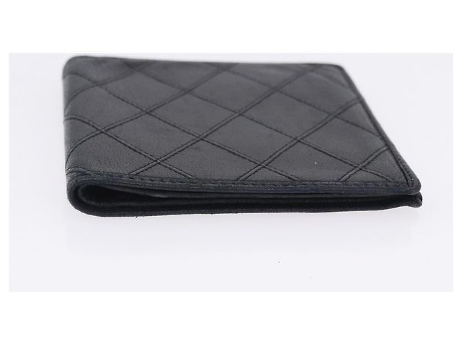 Portafoglio CHANEL in Pelle Set da 2 Nero CC Auth bs36925 - vista 14