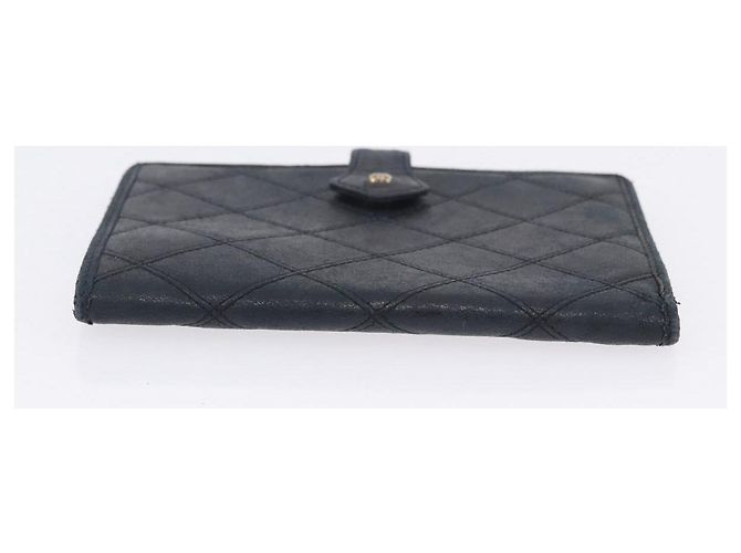 Portafoglio CHANEL in Pelle Set da 2 Nero CC Auth bs36925 - vista 6