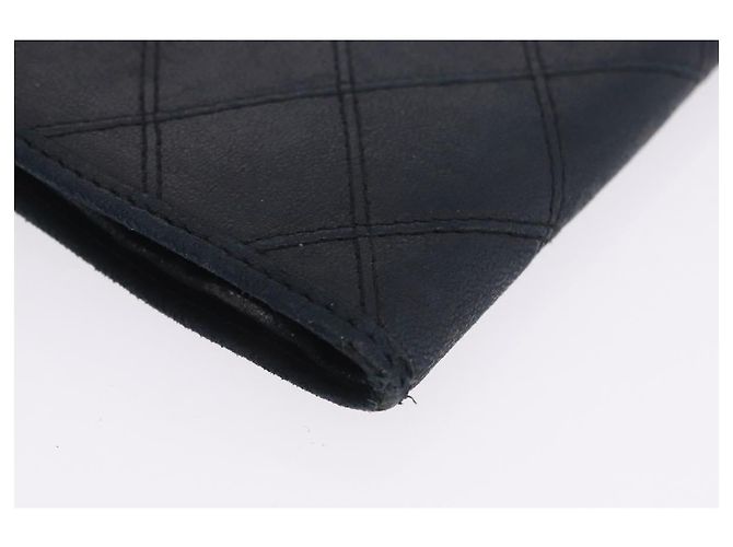 Portafoglio CHANEL in Pelle Set da 2 Nero CC Auth bs36925 - vista 7