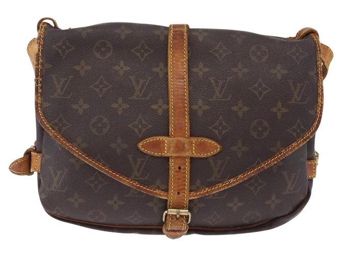 LOUIS VUITTON Monogram Saumur 30 Shoulder Bag M42256 LV Auth hk4112 Monogramma - vista 13