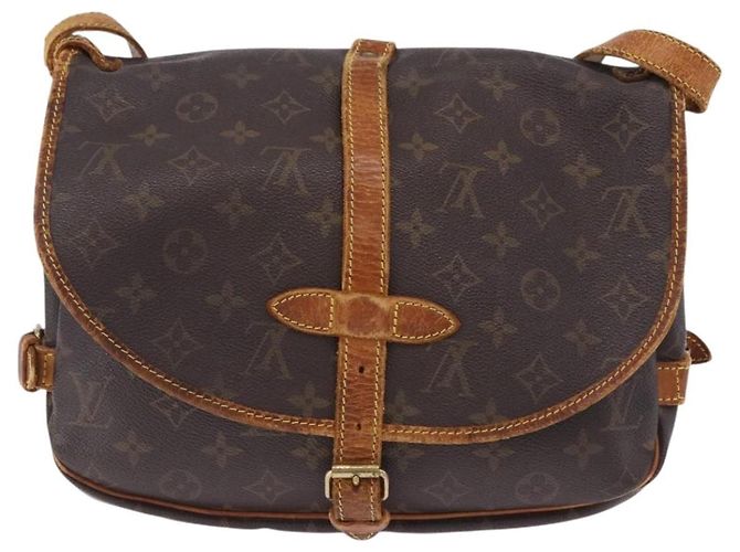 LOUIS VUITTON Monogram Saumur 30 Shoulder Bag M42256 LV Auth hk4112 Monogramma - vista 2