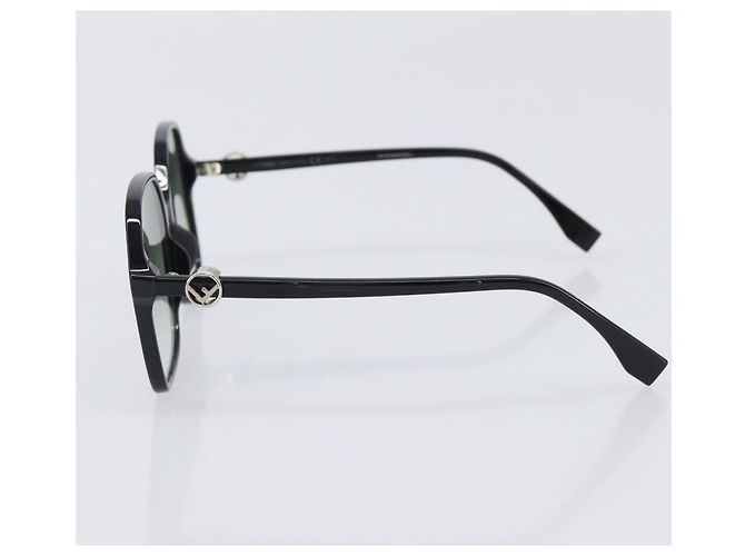 FENDI Sonnenbrille Kunststoff Black Auth BA15675V Schwarz - Ansicht 3
