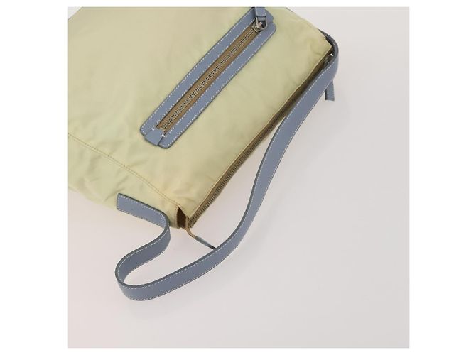 Borsa a Tracolla PRADA Borsa Tote Nylon 4 Set Khaki Pink Auth ti4038 Rosa Cachi - vista 11