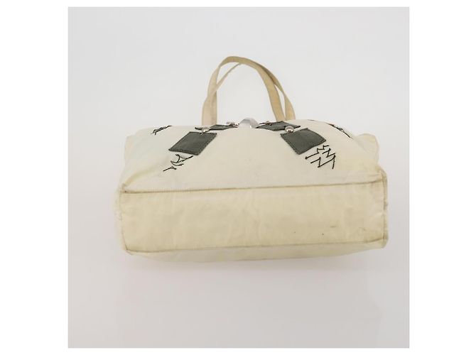 Borsa a Tracolla PRADA Borsa Tote Nylon 4 Set Khaki Pink Auth ti4038 Rosa Cachi - vista 18