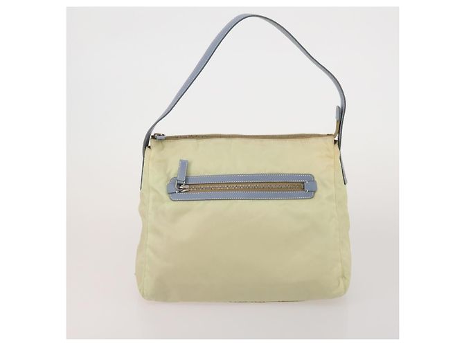 Borsa a Tracolla PRADA Borsa Tote Nylon 4 Set Khaki Pink Auth ti4038 Rosa Cachi - vista 8