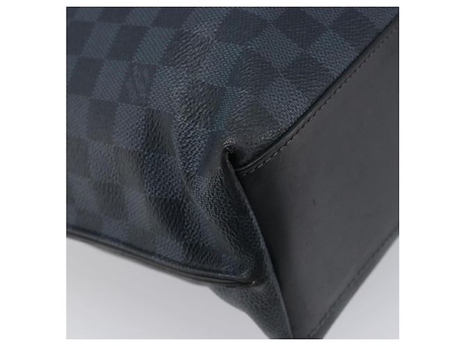 Borsa a mano LOUIS VUITTON Damier Cobalt Cabavayage N41397 LV Auth bs36884 - vista 17