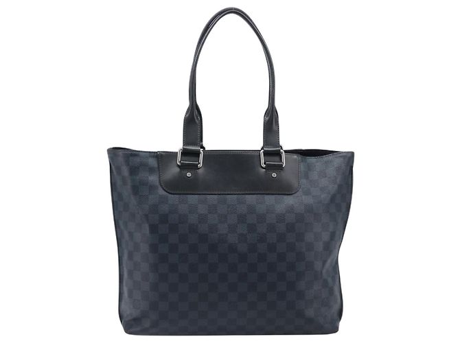 Borsa a mano LOUIS VUITTON Damier Cobalt Cabavayage N41397 LV Auth bs36884 - vista 2