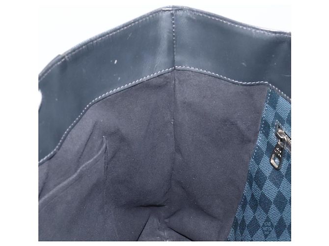 Borsa a mano LOUIS VUITTON Damier Cobalt Cabavayage N41397 LV Auth bs36884 - vista 21