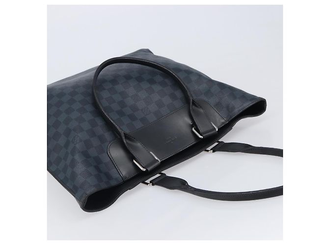 Borsa a mano LOUIS VUITTON Damier Cobalt Cabavayage N41397 LV Auth bs36884 - vista 6