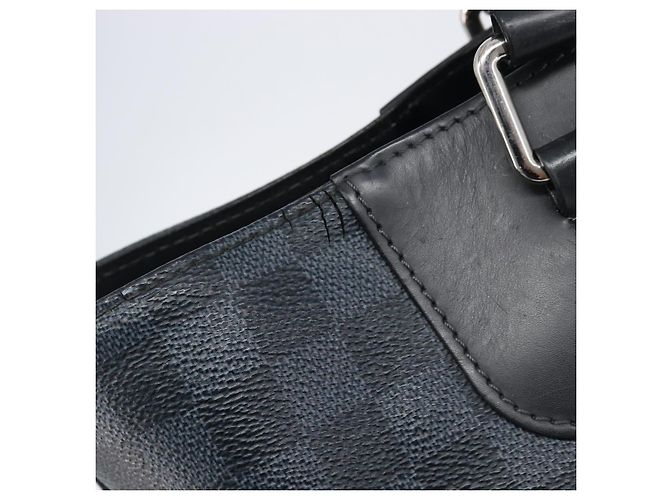 Borsa a mano LOUIS VUITTON Damier Cobalt Cabavayage N41397 LV Auth bs36884 - vista 9