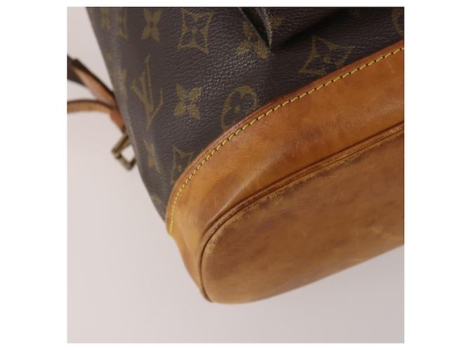 Zaino LOUIS VUITTON Monogram Montsouris GM M51135 LV Auth 200651A Monogramma - vista 17