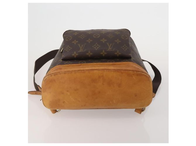 Zaino LOUIS VUITTON Monogram Montsouris GM M51135 LV Auth 200651A Monogramma - vista 5