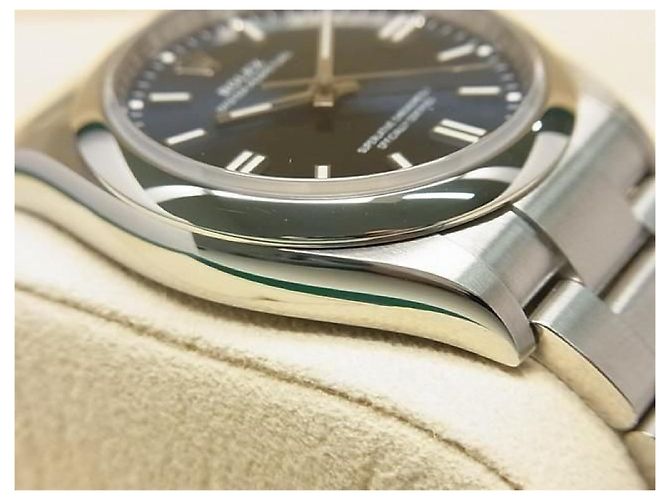 ROLEX Oyster PERPETUAL 36 quadrante blu 126000 '24 acquistato Uomo Argento - vista 10