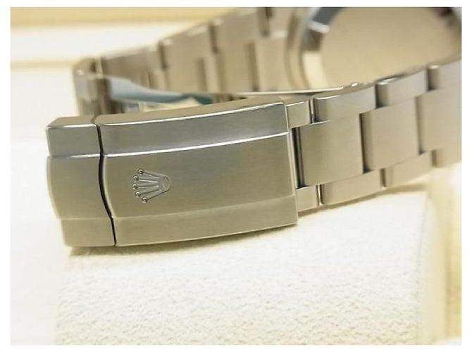 ROLEX Oyster PERPETUAL 36 quadrante blu 126000 '24 acquistato Uomo Argento - vista 14