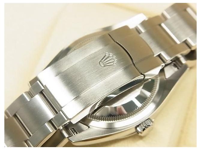 ROLEX Oyster PERPETUAL 36 quadrante blu 126000 '24 acquistato Uomo Argento - vista 15