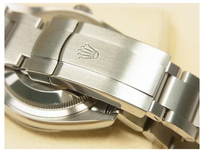 ROLEX Oyster PERPETUAL 36 quadrante blu 126000 '24 acquistato Uomo Argento - vista 16