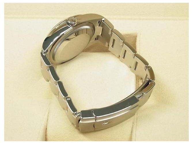 ROLEX Oyster PERPETUAL 36 quadrante blu 126000 '24 acquistato Uomo Argento - vista 21