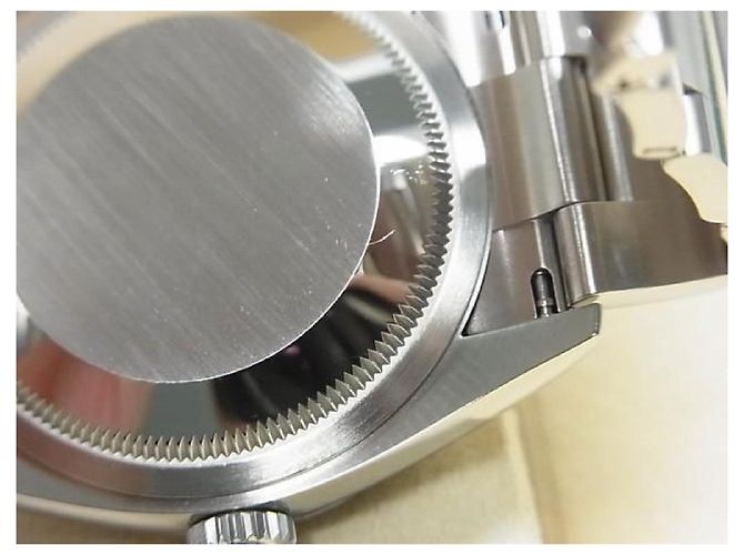 ROLEX Oyster PERPETUAL 36 quadrante blu 126000 '24 acquistato Uomo Argento - vista 7