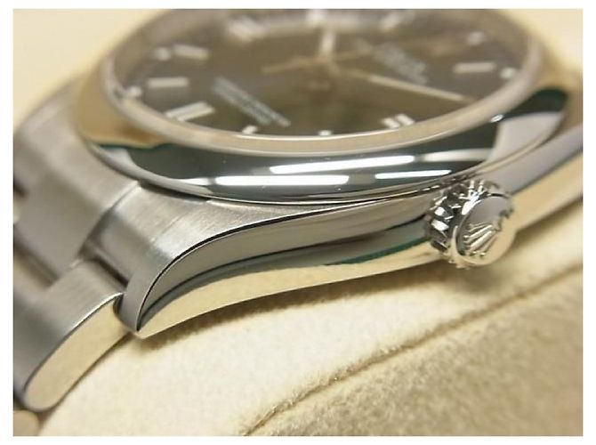 ROLEX Oyster PERPETUAL 36 quadrante blu 126000 '24 acquistato Uomo Argento - vista 9