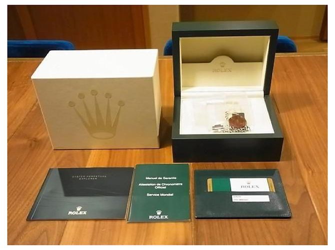 ROLEX EXPLORER I 214270 modello primo Sigillo protettivo del quadrante inutilizzato Uomo Argento - Ansicht 16