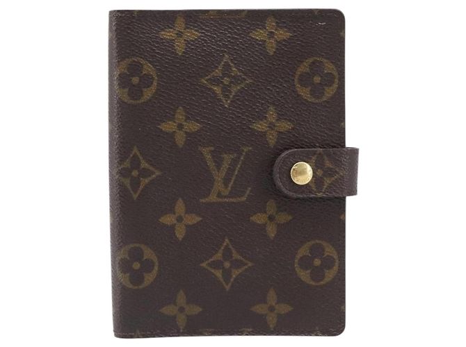 LOUIS VUITTON Monogram Agenda PM Day Planner Cover R20005 LV Auth BA15745 Monograma - vista 13