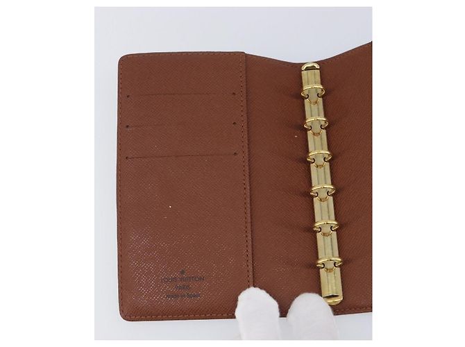 LOUIS VUITTON Monogram Agenda PM Day Planner Cover R20005 LV Auth BA15745 Monograma - vista 18