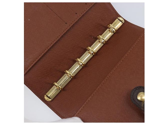 LOUIS VUITTON Monogram Agenda PM Day Planner Cover R20005 LV Auth BA15745 Monograma - vista 20