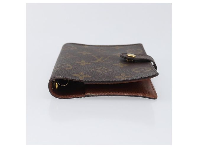 LOUIS VUITTON Monogram Agenda PM Day Planner Cover R20005 LV Auth BA15745 Monograma - vista 6