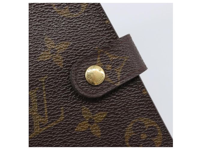 LOUIS VUITTON Monogram Agenda PM Day Planner Cover R20005 LV Auth BA15745 Monograma - vista 8