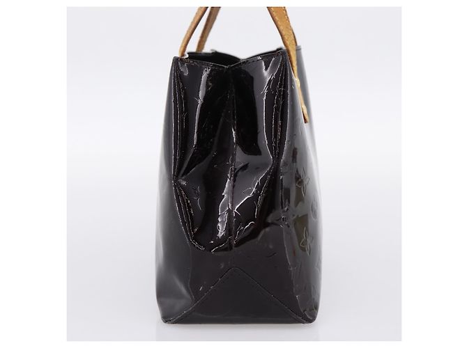 LOUIS VUITTON Monogram Vernis Reade PM Hand Bag Amarante M91993 LV Auth BA15724 Bordò - vista 3