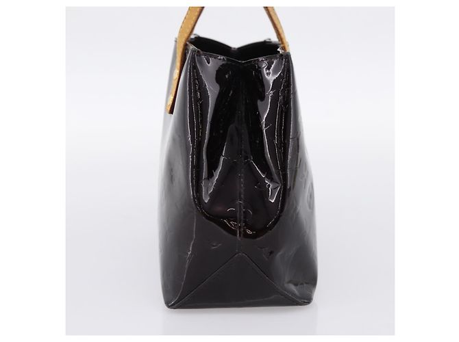 LOUIS VUITTON Monogram Vernis Reade PM Hand Bag Amarante M91993 LV Auth BA15724 Bordò - vista 4