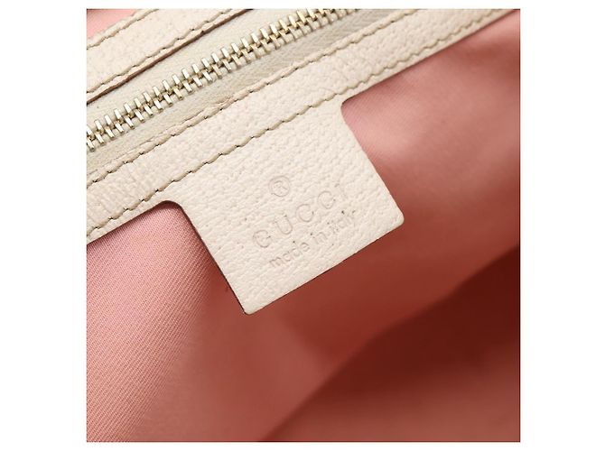 Borsa GUCCI GG Canvas Sherry Line Pink Gold 139261 Auth 202455 Rosa D'oro - vista 17