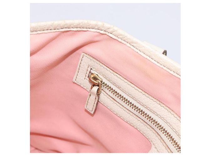 Borsa GUCCI GG Canvas Sherry Line Pink Gold 139261 Auth 202455 Rosa D'oro - vista 20