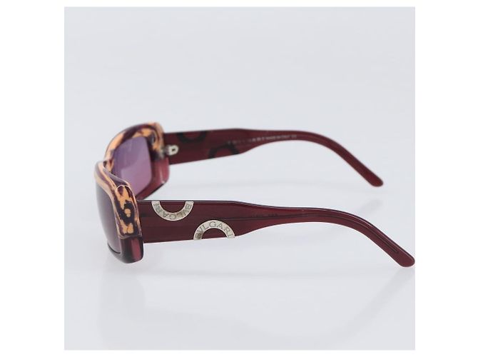 Bulgari Occhiali da sole BVLGARI plastica Purple Auth BA15682 Porpora - vista 3
