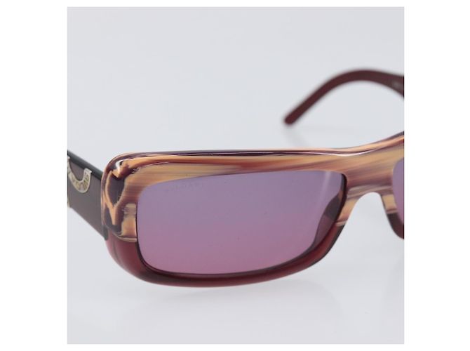 Bulgari Occhiali da sole BVLGARI plastica Purple Auth BA15682 Porpora - vista 5