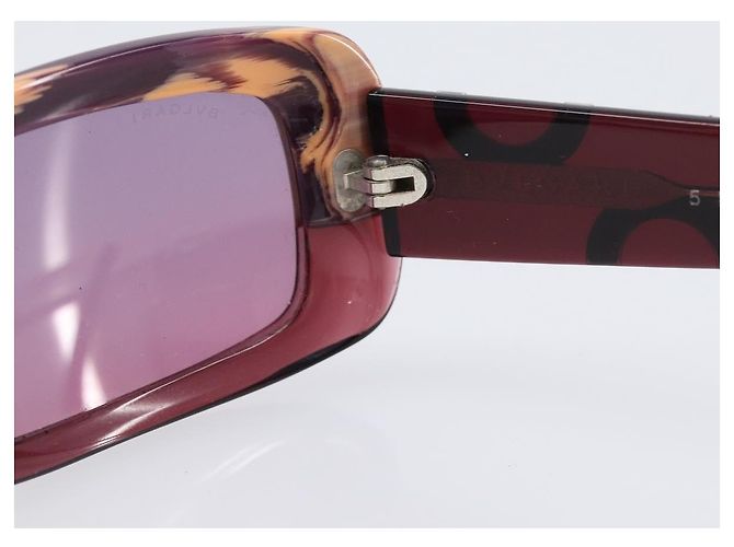 Bulgari Occhiali da sole BVLGARI plastica Purple Auth BA15682 Porpora - vista 8