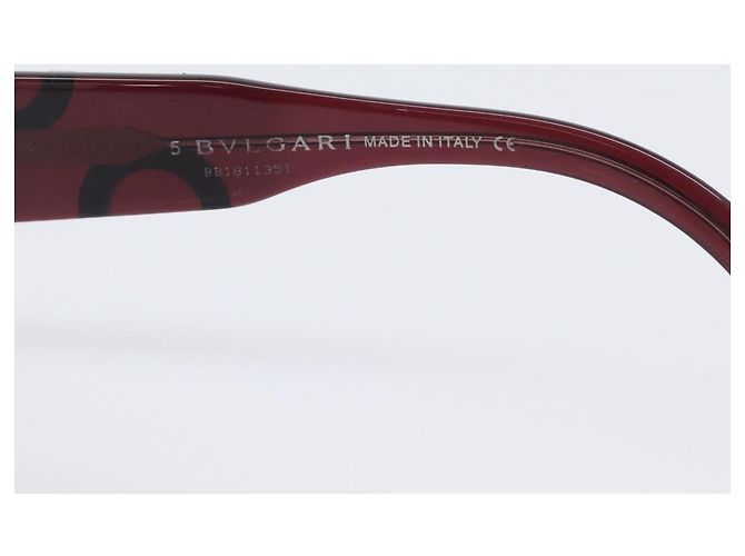 Bulgari Occhiali da sole BVLGARI plastica Purple Auth BA15682 Porpora - vista 9