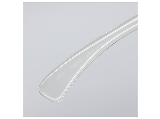 Gafas de sol sin montura CHANEL plástico Clear CC Auth BA15679 - vista 12
